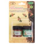 Набор Патина финишная 2 цв. 50 мл, К3433 1: ржавчина, зеленая, Аква-колор