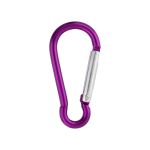 Карабин металл 15.0 мм (46х22 мм), 10 шт, 09 фиолетовый, Gamma GH 120/18/10