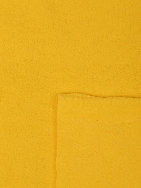 Флис 2-сторонний 190 г/м², 150 см / 10 метров, TBY-0059-001, цв.S001 желтый