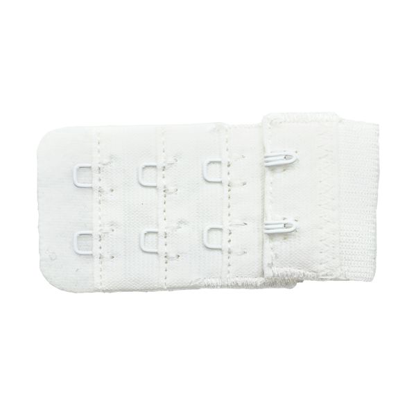 Удлинитель застежки для бюстгальтера 32.0 мм, 3х2, белый, 1 шт, Pony