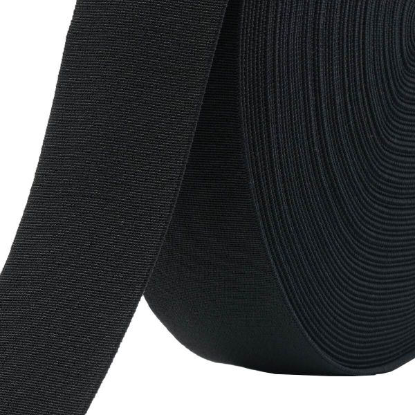 Резинка башмачная 50.0 мм / 25 метров, черный