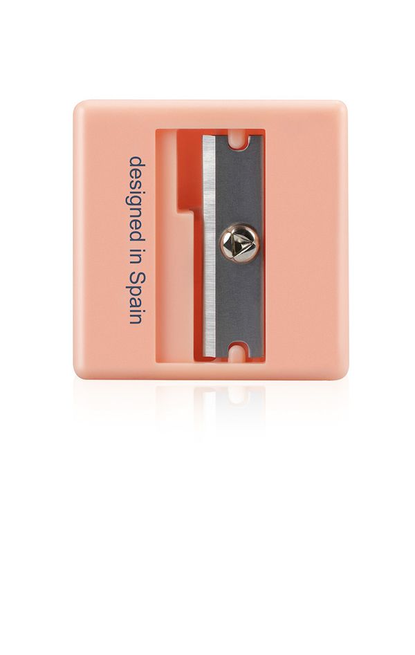 Точилка пластиковая Afila 1 отверстие 32 шт, ассорти 20140932, Milan