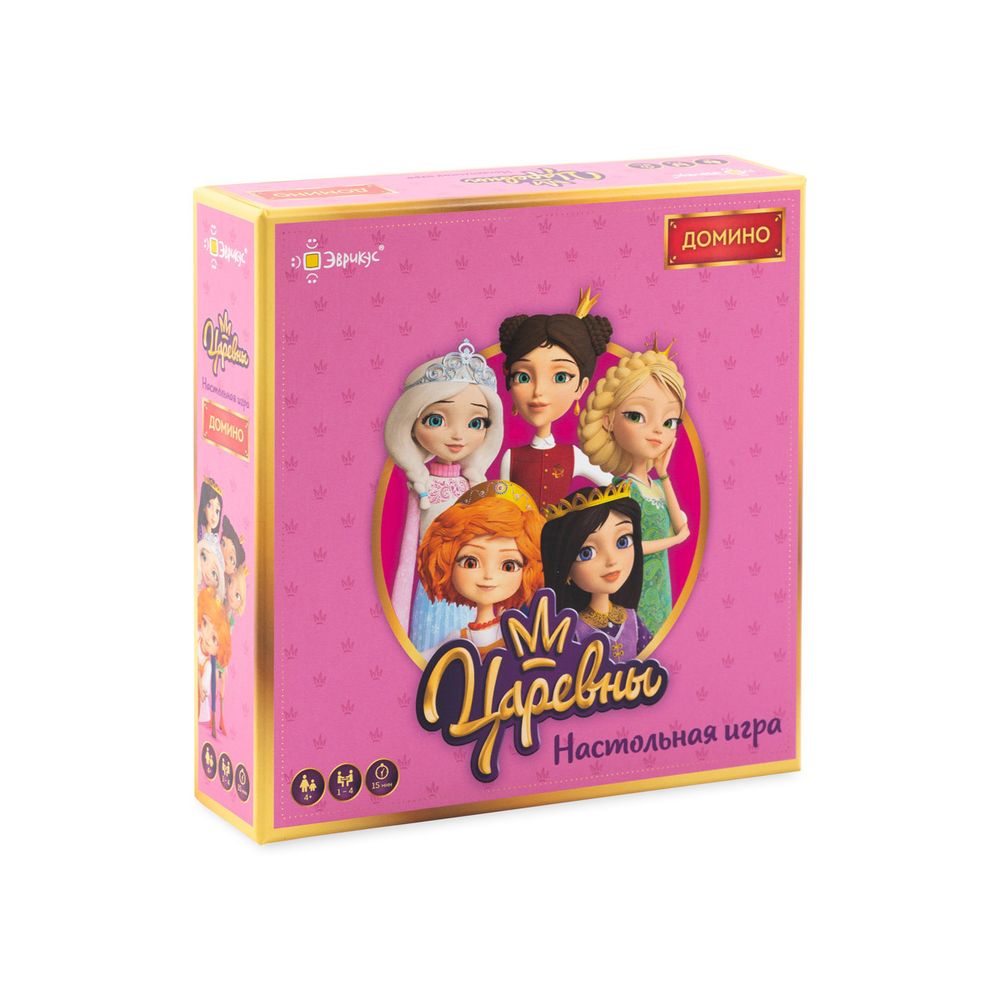 Игра настольная. Домино, Эврикус BG-12110