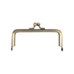 Застежка для сумки фермуар 10.5х6 см, 1 шт, 02 под состаренную бронзу, Gamma FER-28