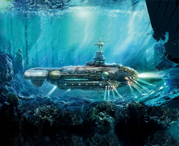 Картина по номерам Фрея PCF-03, В поисках Атлантиды, холст с подрамником, 50х40 см