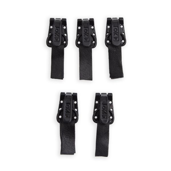 Крючок шубный PQ 45 мм, черный, PQ5202, 5 шт