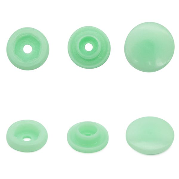 Кнопка рубашечная ⌀12,5/10мм пластик (≈100 шт) New Star (199 салатовый)