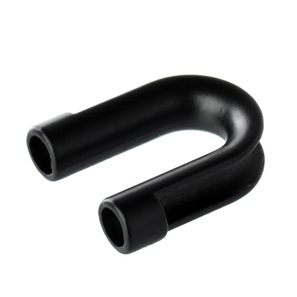 Наконечник для шнура металл 17х16 мм, 20 шт, №01 черный, Gamma GB 1656