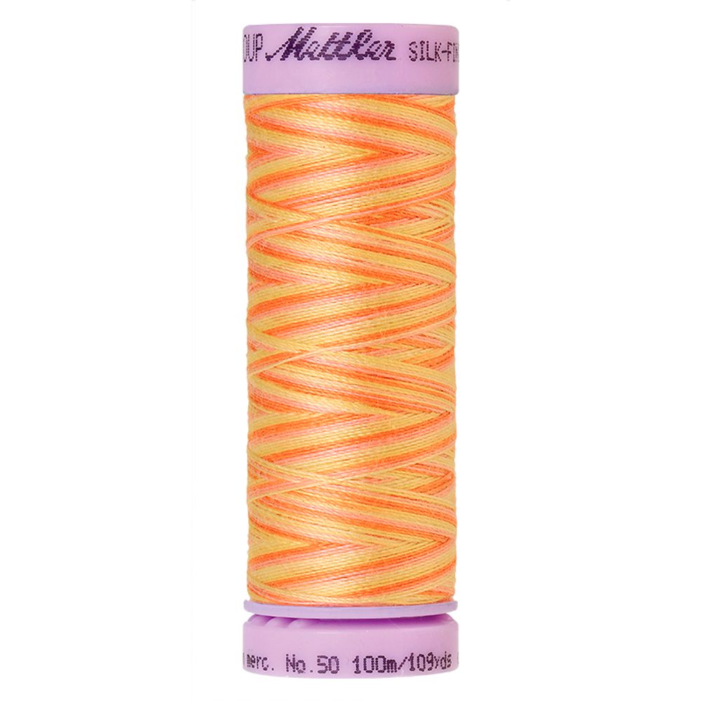 Нитки хлопковые отделочные Mettler Silk-Finish multi Cotton 50, 100 м, 9833, 5 катушек
