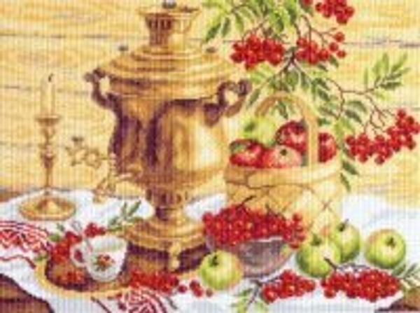 Набор для вышивания нитками Матренин Посад, Русский колорит 37х49 см