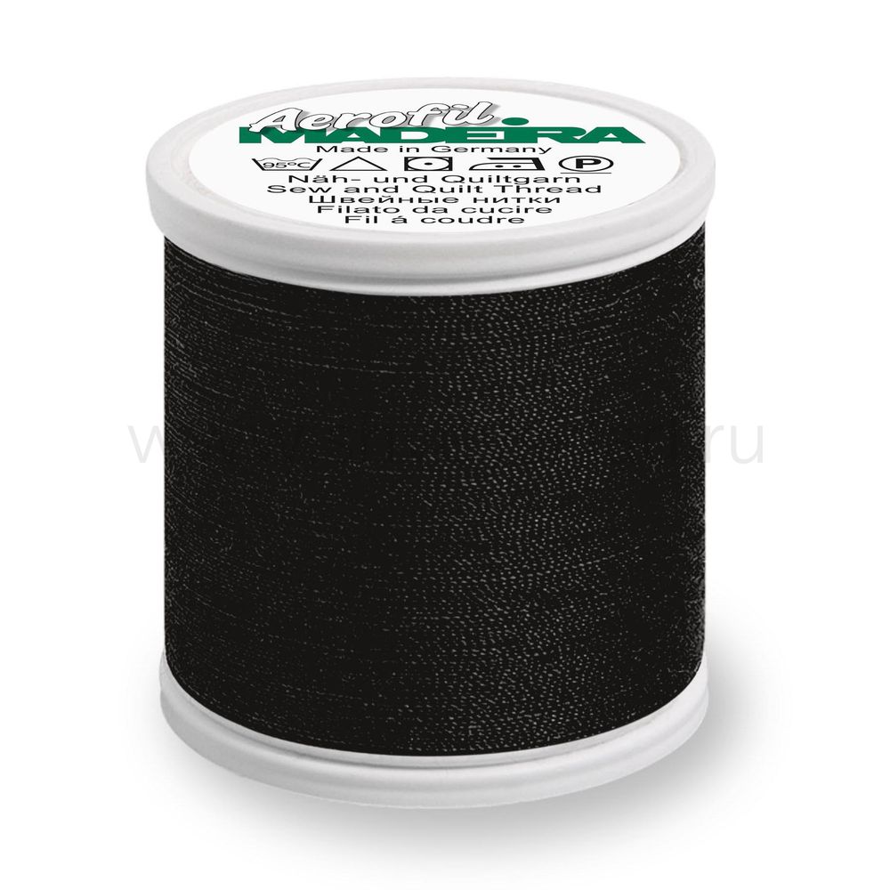 Нитки универсальные Madeira Aerofil №35, 300 м, цв. 8000, 9134, 5 катушек