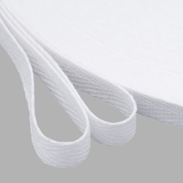 Тесьма (лента) киперная (100 х/б) 10 мм / 45.72 метра, 70 белый, 6190-2017