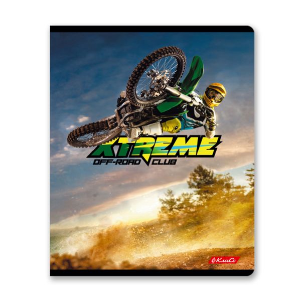 Тетрадь ученическая общая, A5+ 80 л. на скобе 65 г/м², белизна 100%, 5 шт, клетка в термоусадочной пленке, 000485 Мотофристайл, Светоч 80ТСК5_0_2_1