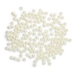 Бусины пластик (жемчуг) ⌀4 мм, 25 г, Astra&Craft, 003 NL телесный