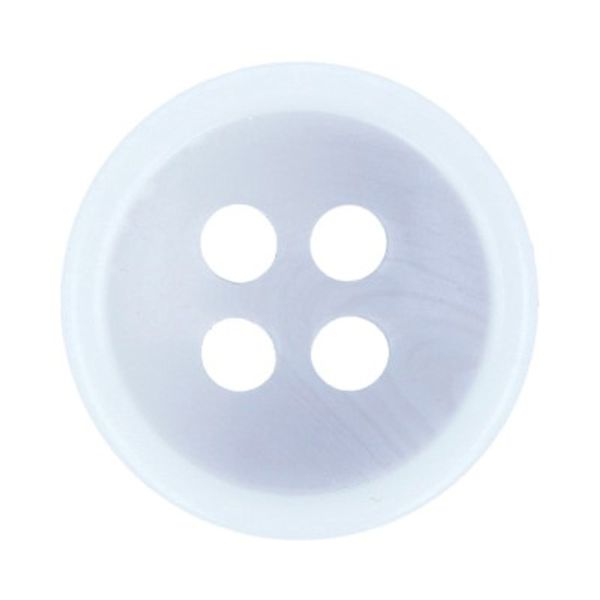 Пуговицы 4 прокола блузочные 11 мм, 36 шт, D368 св.серый, Gamma GF 0018