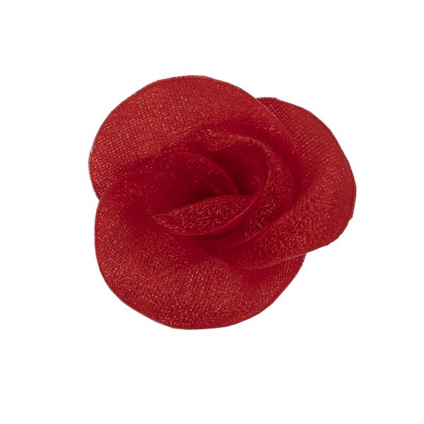 Цветок розочка мелкая, 9 шт, №006 красный, Blitz 25 Р