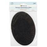 Термозаплатка Овал 14х10 см, ZAP, №01 джинс т.синий, Gamma ZAP