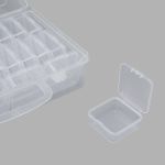 Контейнер для хранения мелочей 22.3х13х5.4 см, 26 штук в боксе