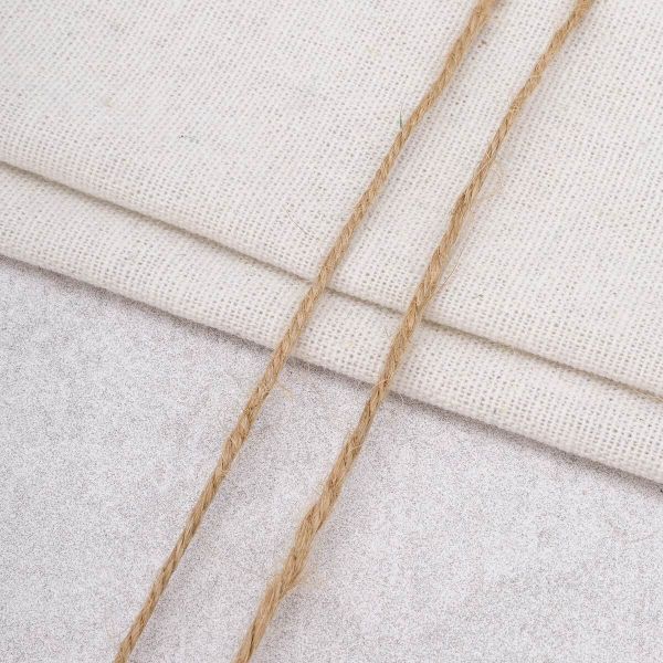 Шпагат джутовый 1.5 мм / 50 метров, цвет натуральный, Astra&Craft