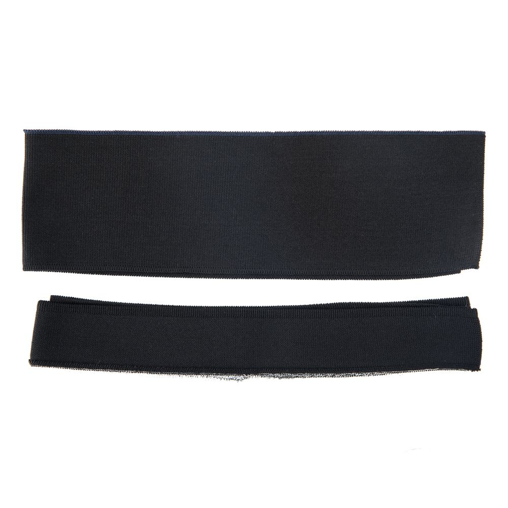 Воротник трикотажный с манжетами (комплект): воротник 8х48-52 см, подвяз на рукава 3.5х100 см, №3 черный, Blitz MAPP