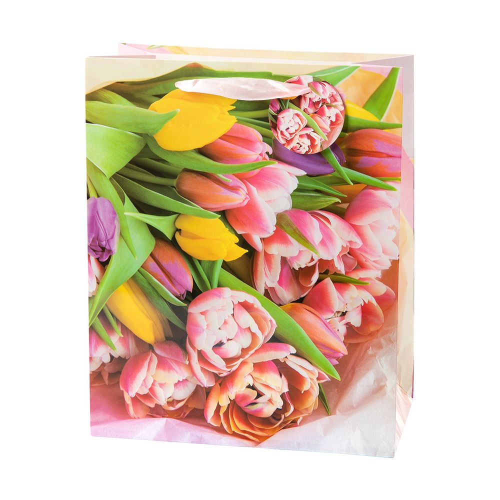 Подарочный пакет 210 г/м², 26х32х12 см, 12 шт, 03, Stilerra BASM