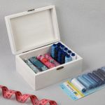 Нитки швейные бытовые Gamma 40/2, 183 м / 10 кат, ассорти 09