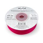 Лента капроновая (органза) 20.0 мм / 22.8±1 метра, 118 малиновый, Blitz OR-20