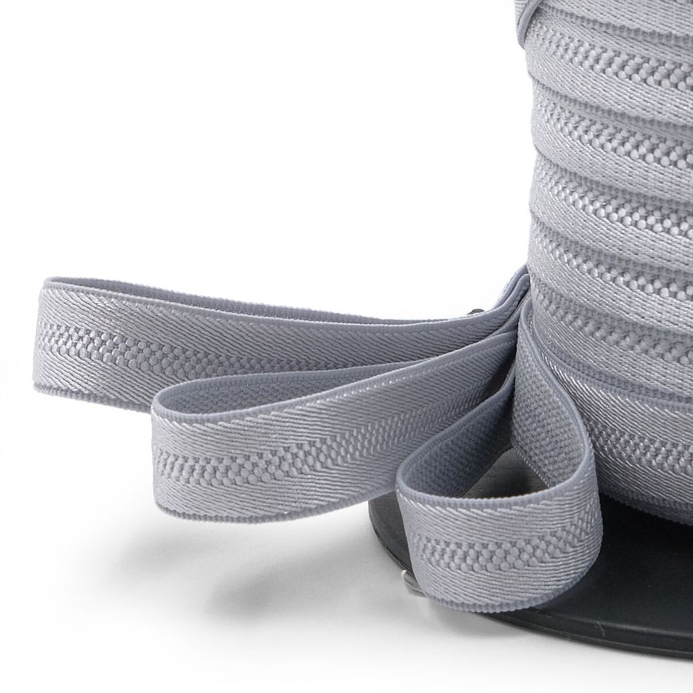 Резинка бельевая (бретелечная) 12.0 мм / 50 метров, св.серый, (ML207.012)