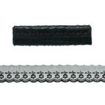 Кружево капроновое 53 мм / 13.71м, цв.черный