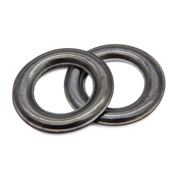 Люверсы металл ⌀13.0 мм (внутр.), h7 мм (внутр.), №28, металл, New Star, чер.никель, уп≈100 шт