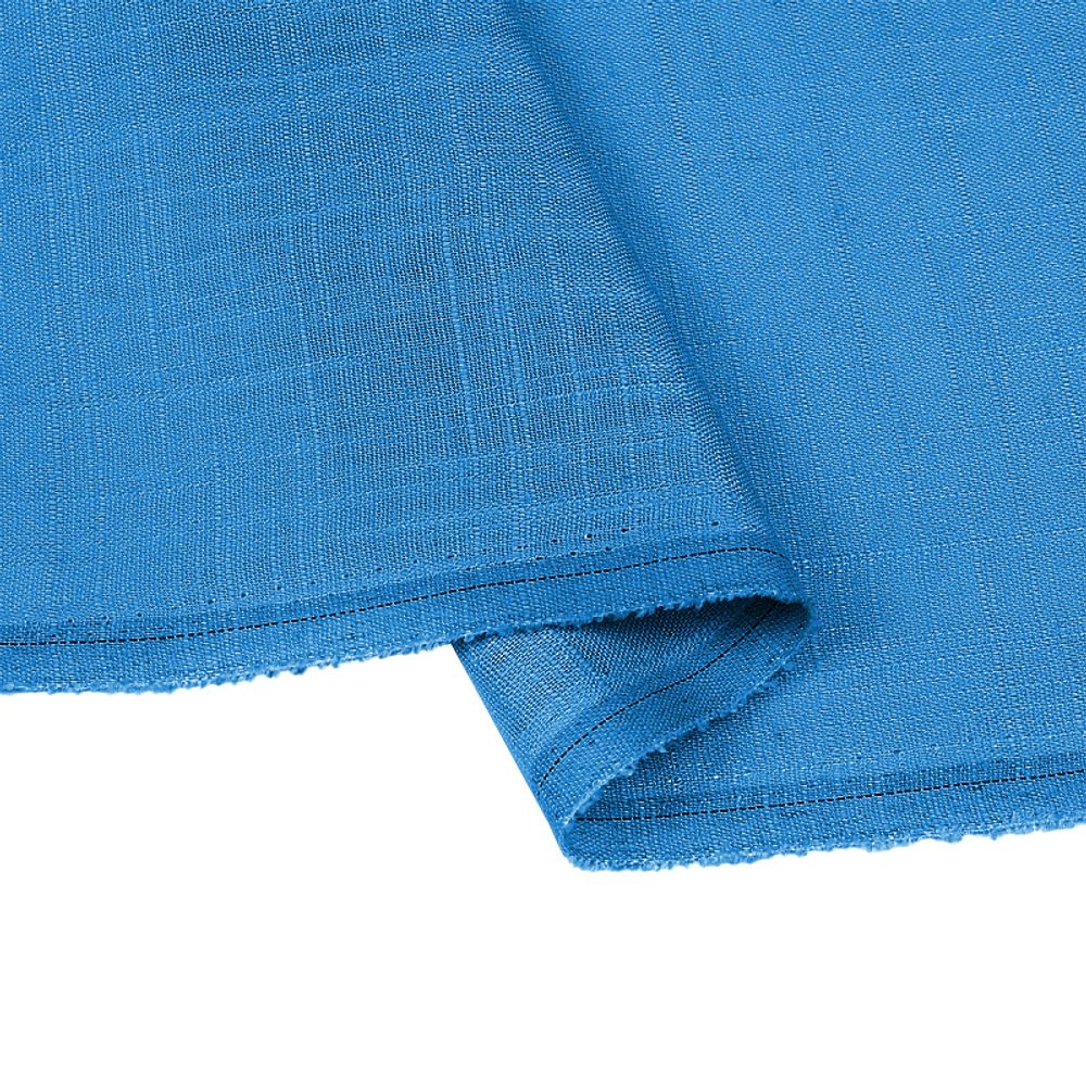 Льняная ткань 190 г/м², 140 см / 20 метров, TBY.Li.1002.45, цв.45 океан