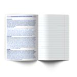 Тетрадь со справ.материал. Архивариус пластик.обл. 320мкм с тис.золот.фольгой. A5 48 л. на скобе 65 г/м², белизна 100% 10 шт линия, 01881 Архивариус Литература, Светоч Т291