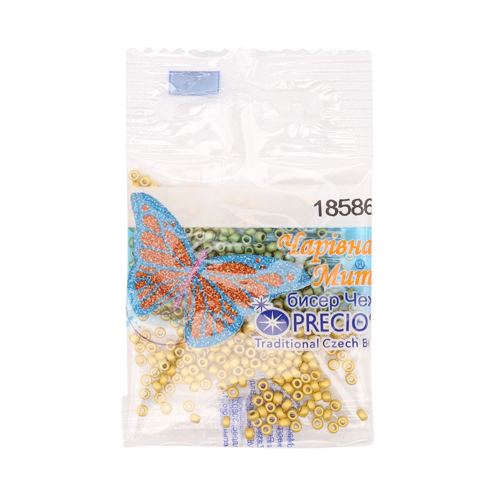 Бисер Preciosa 10/0 (2.3 мм), 50 г (10х5 г), цв. 18586