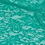 Ткань кружевная (гипюр) в нарезке с кордом диз.3036 шир.150 см, 130 г/м², цв.300 ментоловый, 5 метров