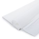 Бумага гофрированная (креповая) 20 г/м², 5 шт по 50 см / 2 метра, 20 белый, Blumentag REP-43