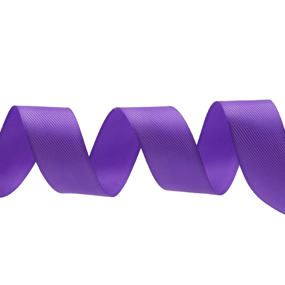 Лента декоративная ёлочка 40.0 мм / 20±1 метров, 34 фиолетовый