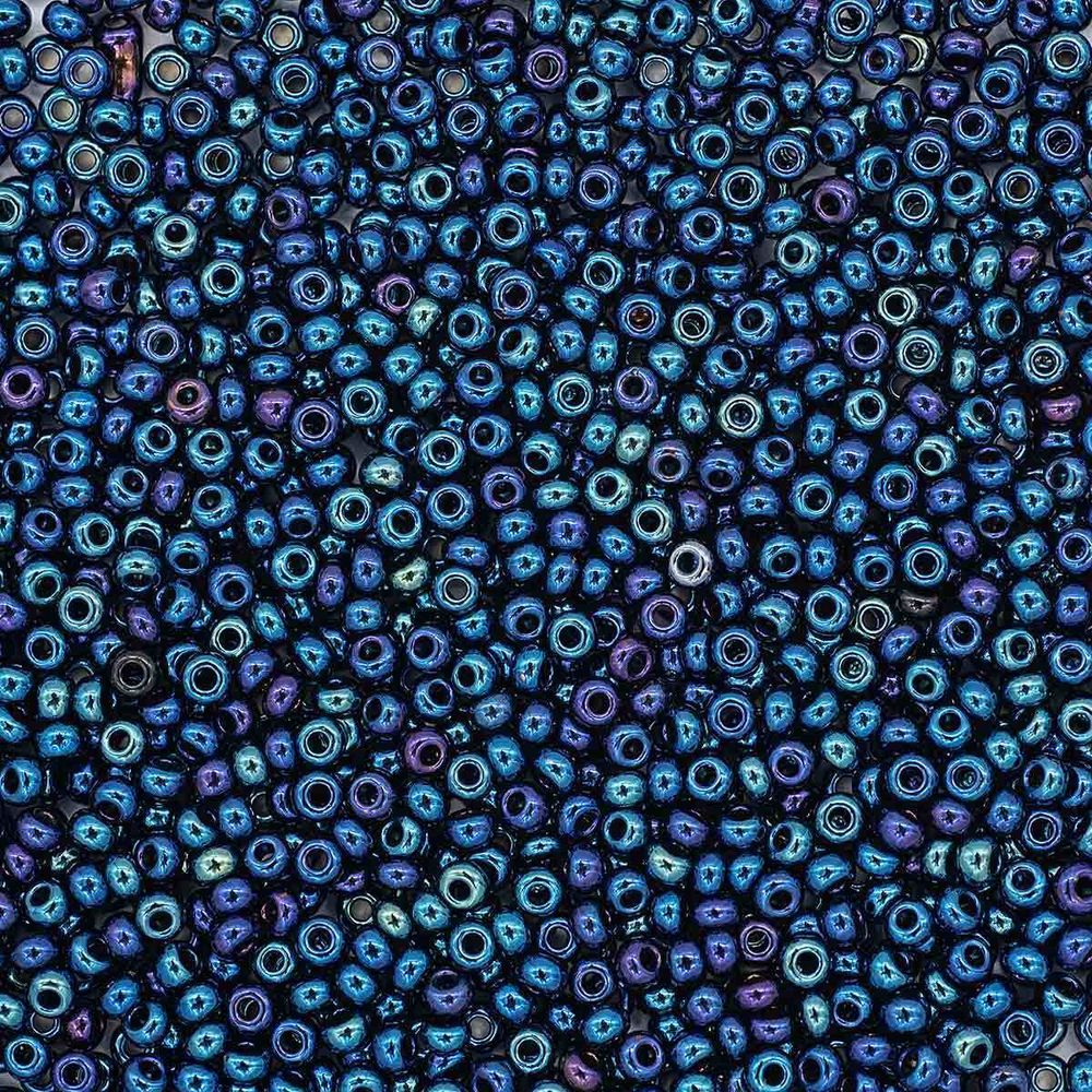 Бисер Preciosa цветной радужный 10/0 (2.3 мм), 100 г (5х20 г), цв. 59135