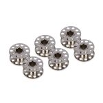 Шпули для шв.маш. металл, 6 шт, без прорези, Gamma ШП-006