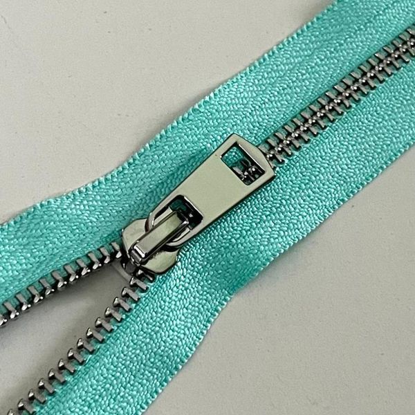 Молния металл Т5 (5 мм) 1 зам., н/раз., 18 см, титан, никель, D533 мята уп.6 шт, Mzip Premium