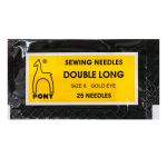 Иглы ручные цыганские №6, 25 шт, Pony