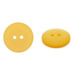 Пуговицы на 2 прокола 28L (18мм), пластик (col.11 желтый), CR-K18M, 144 шт