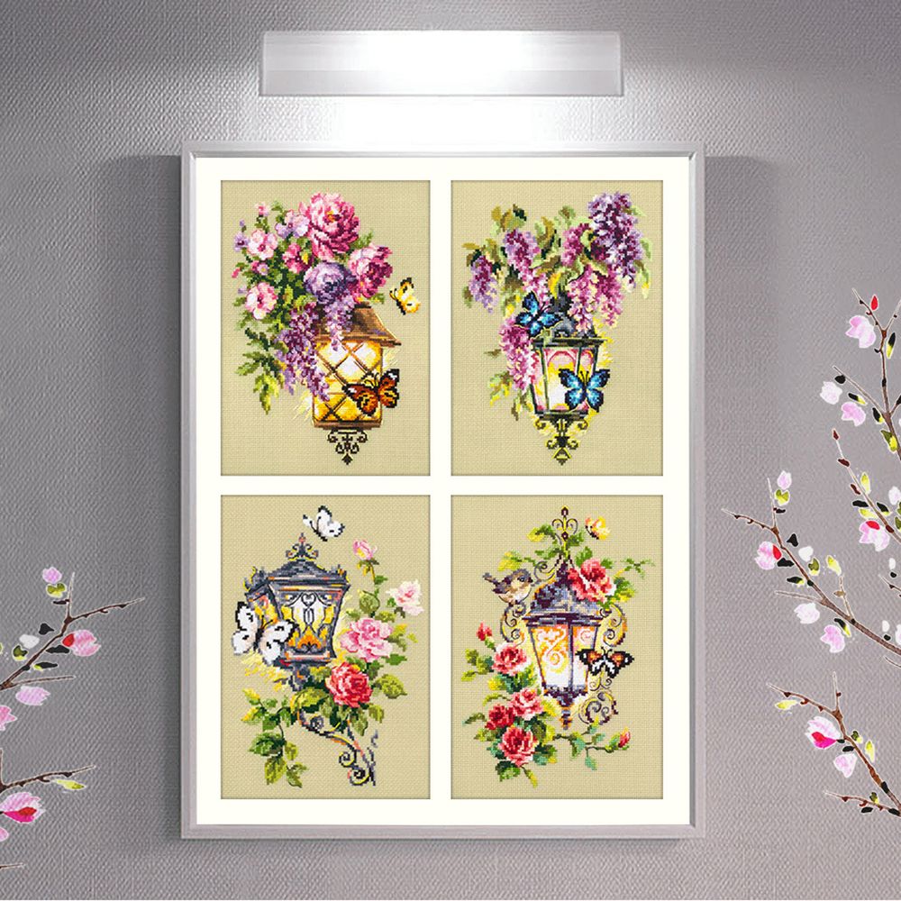 Набор для вышивания нитками Чудесная игла, Свет надежды, 17х23 см