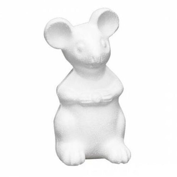 Заготовка из пенопласта Мышь, 14 см