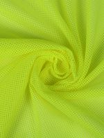 Сетка подкладочная трикотажная 65 г/м², 170 см / 100 метров, TBY.0354.229, цв.F229 неон лайм