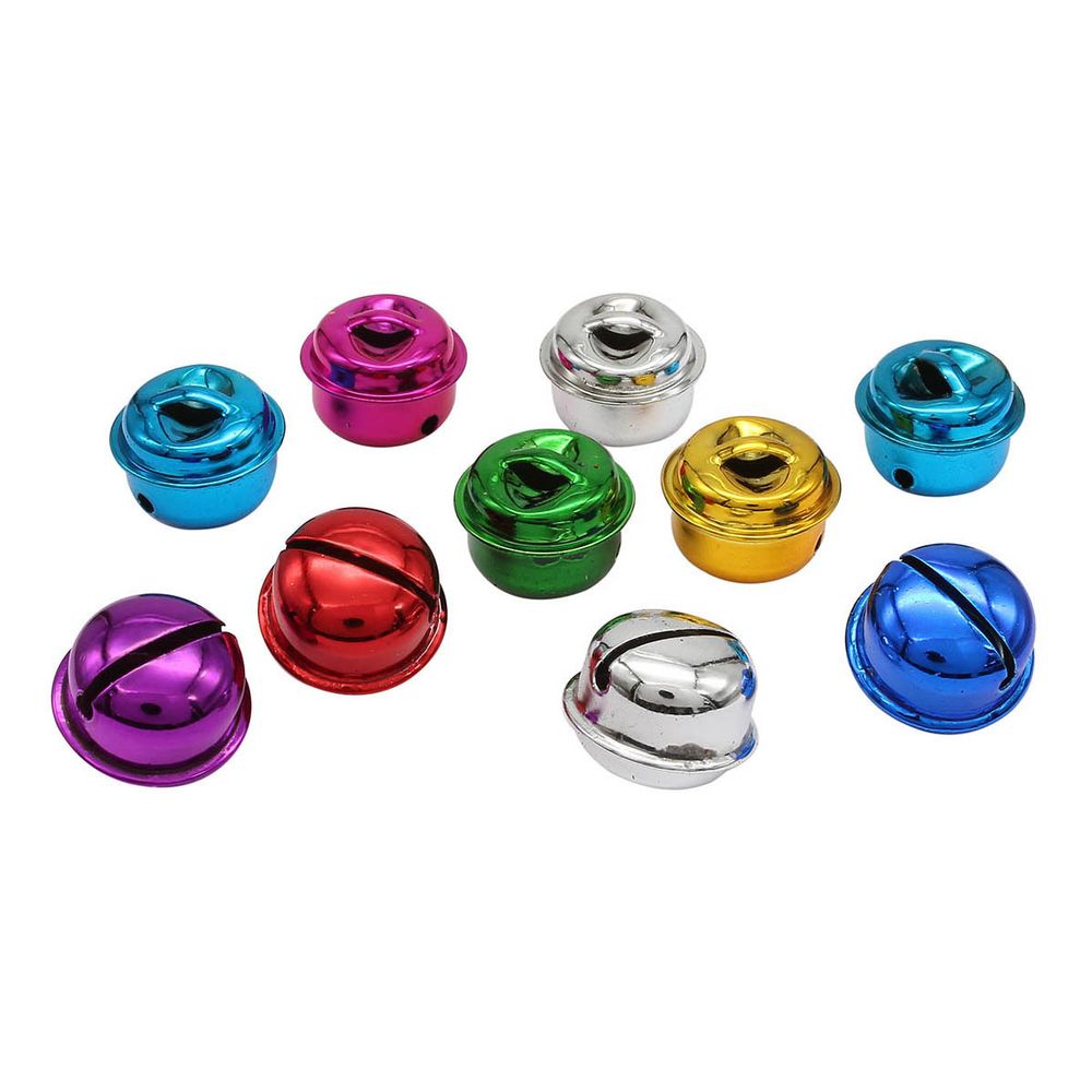 Бубенчики 20 мм, 10 шт, мультиколор