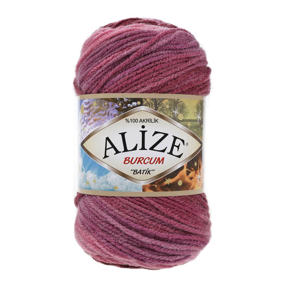 Пряжа Alize (Ализе) Burcum Batik / уп.5 мот. по 100 г, 210м, 1895 секционный A