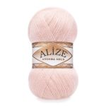 Пряжа Alize (Ализе) Angora Gold / уп.5 мот. по 100 г, 550м, 271 жемчужно-розовый A