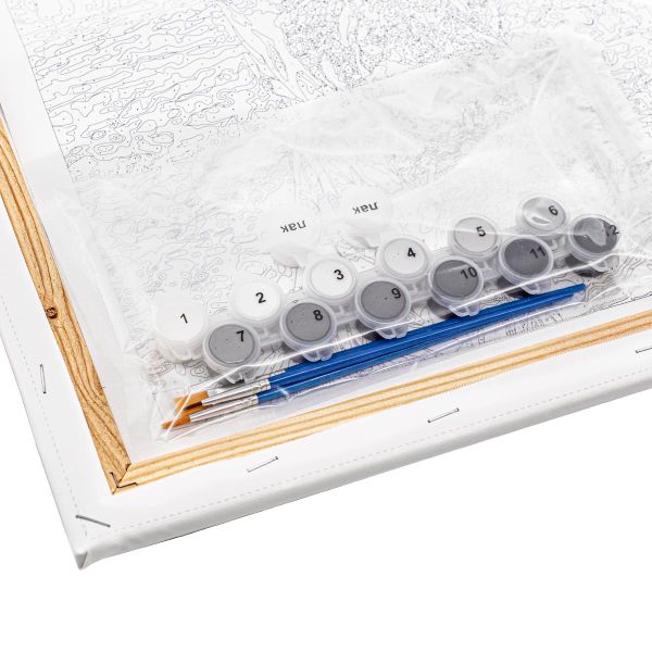 Картина по номерам Русская живопись, Любопытный жираф 40х50см