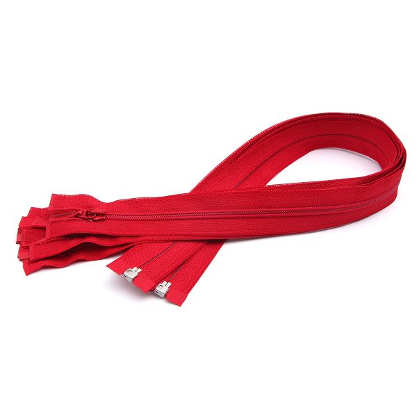 Молния спираль (витая) Arta Т5 (5 мм) 1 зам., разъем., 50 см, цв. 519 красный, уп.5 шт