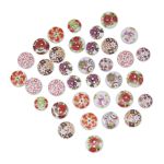 Украшения декоративные пуговицы деревянные Ассорти №10, 15-18 мм, 100 шт